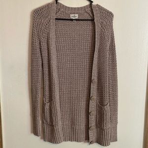 American eagle crochet cardigan
